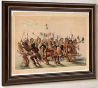 The Scalp Dance By George Catlin Fine Art Print