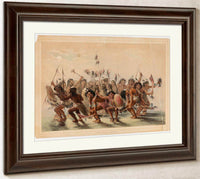 The Scalp Dance By George Catlin Fine Art Print