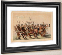 The Scalp Dance By George Catlin Fine Art Print