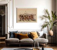 The Scalp Dance By George Catlin Fine Art Print