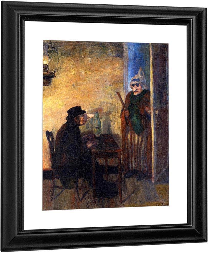 The Scandalized Masks By James Ensor Fine Art Print