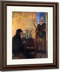 The Scandalized Masks By James Ensor Fine Art Print