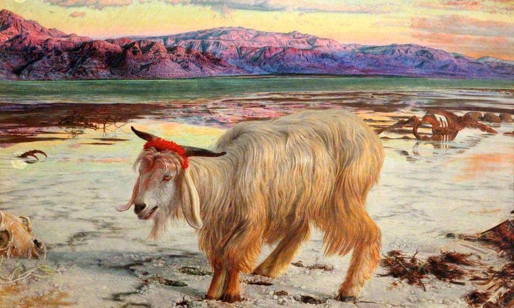 The Scapegoat By William Holman Hunt Fine Art Print