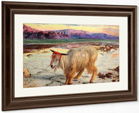 The Scapegoat By William Holman Hunt Fine Art Print