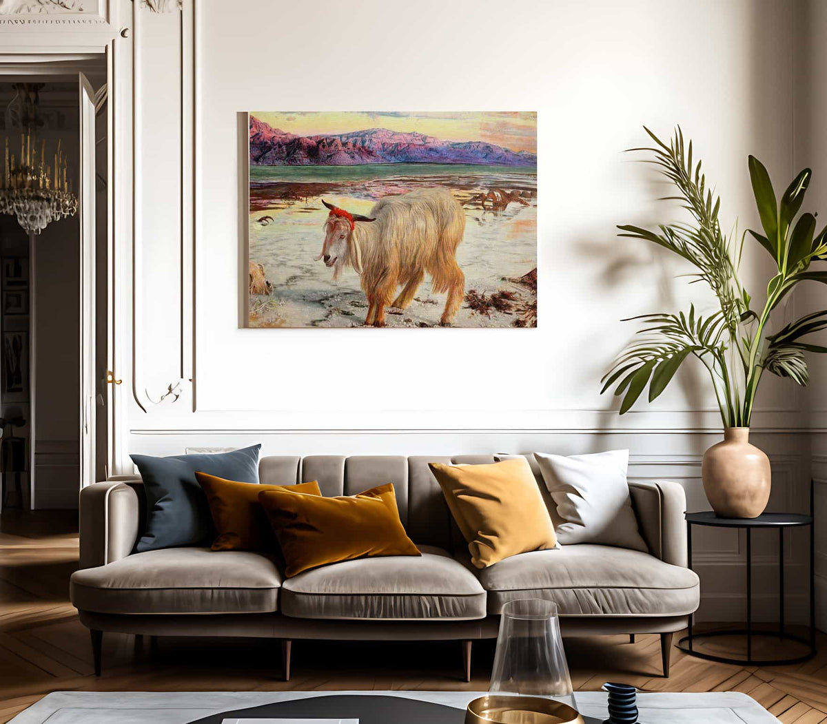 The Scapegoat By William Holman Hunt Fine Art Print