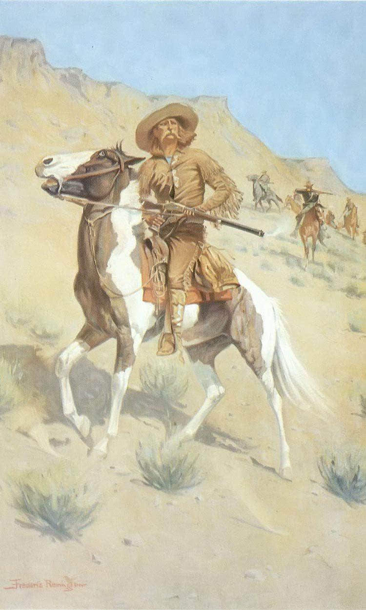 The Scout By Frederic Remington Fine Art Print