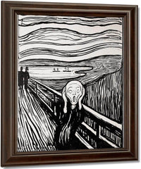 The Scream 1895 By Edvard Munch Fine Art Print