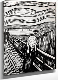 The Scream 1895 By Edvard Munch Fine Art Print