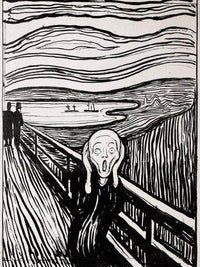 The Scream 1895 By Edvard Munch Fine Art Print