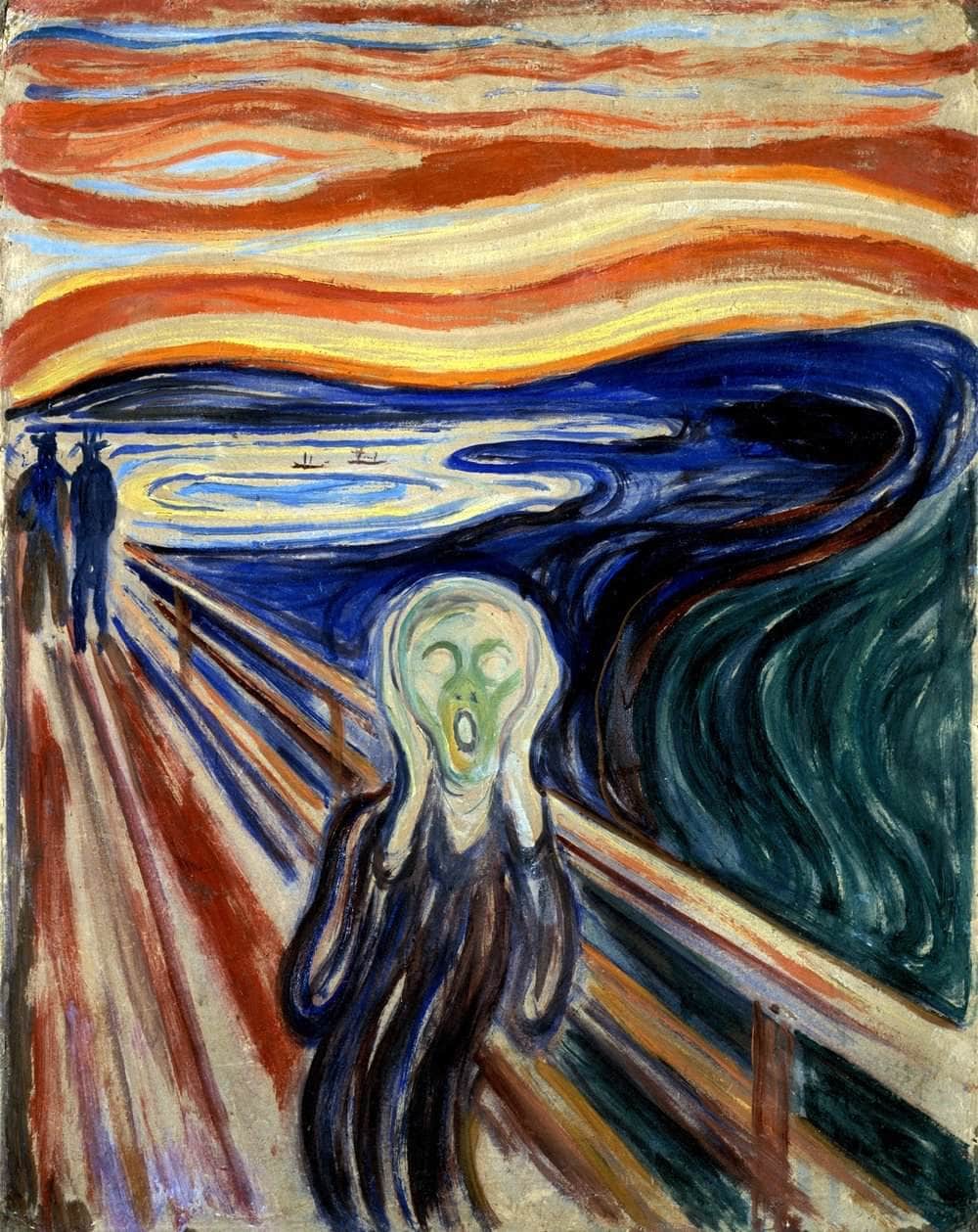 The Scream Painting Edvard Munch Canvas Art Fine Art Print