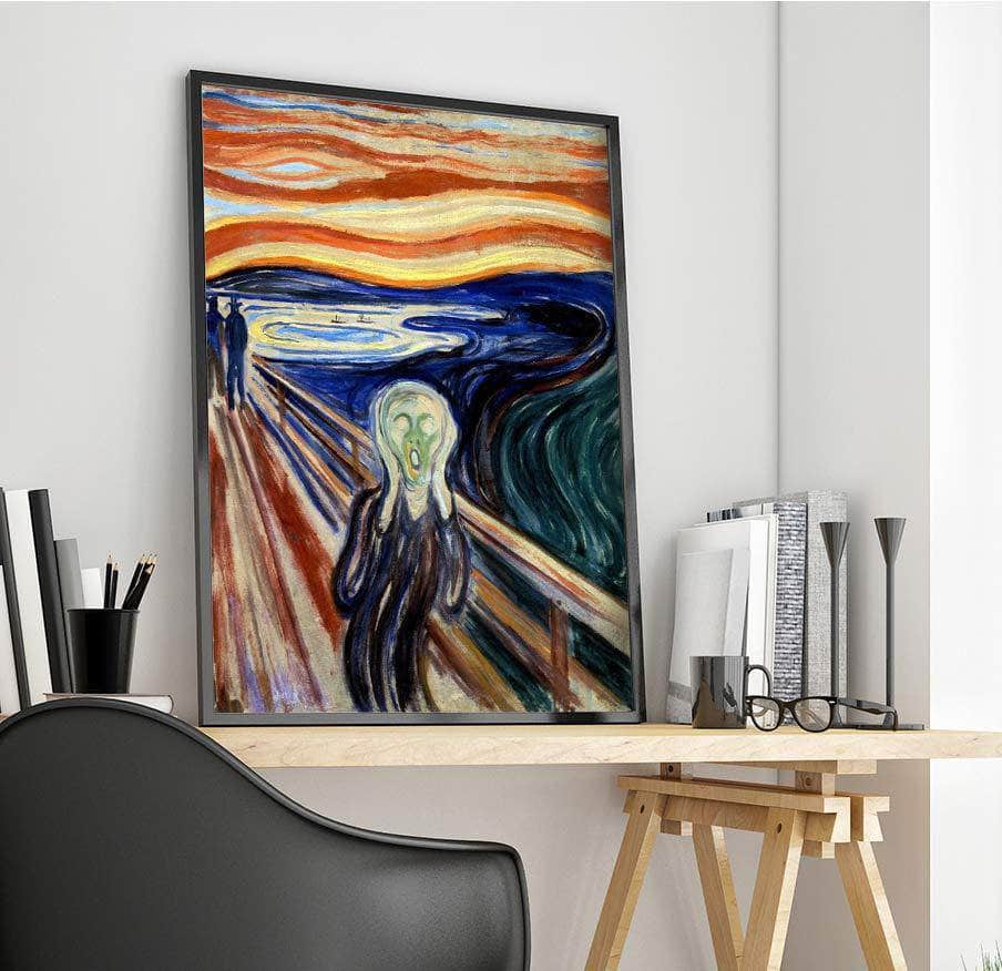 The Scream Painting Edvard Munch Canvas Art Fine Art Print