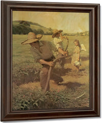 The Scythers By NC Wyeth Fine Art Print