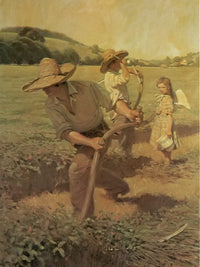 The Scythers By NC Wyeth Fine Art Print