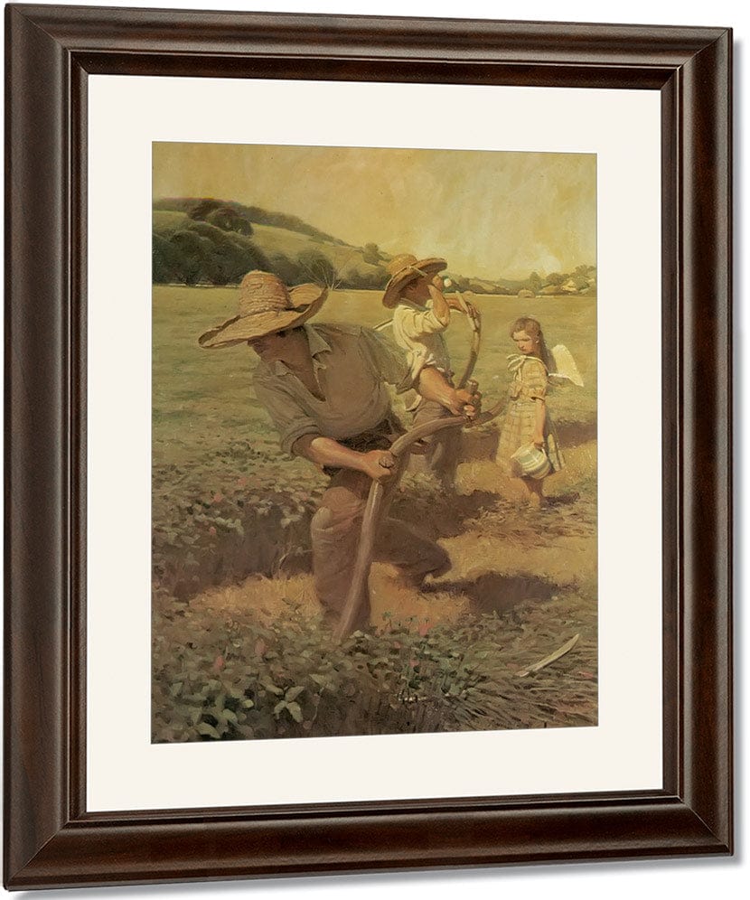 The Scythers By NC Wyeth Fine Art Print