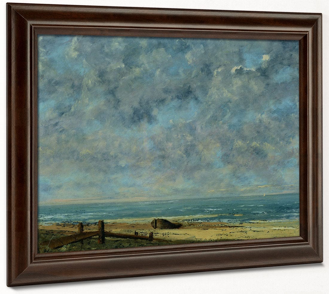 The Sea 1 By Jean Desire Gustave Courbet Fine Art Print