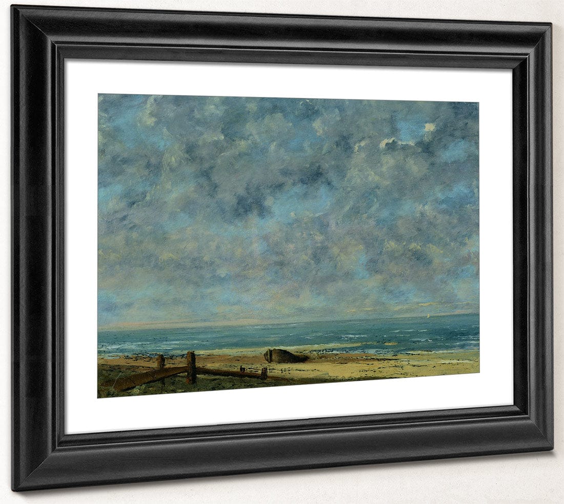 The Sea 1 By Jean Desire Gustave Courbet Fine Art Print