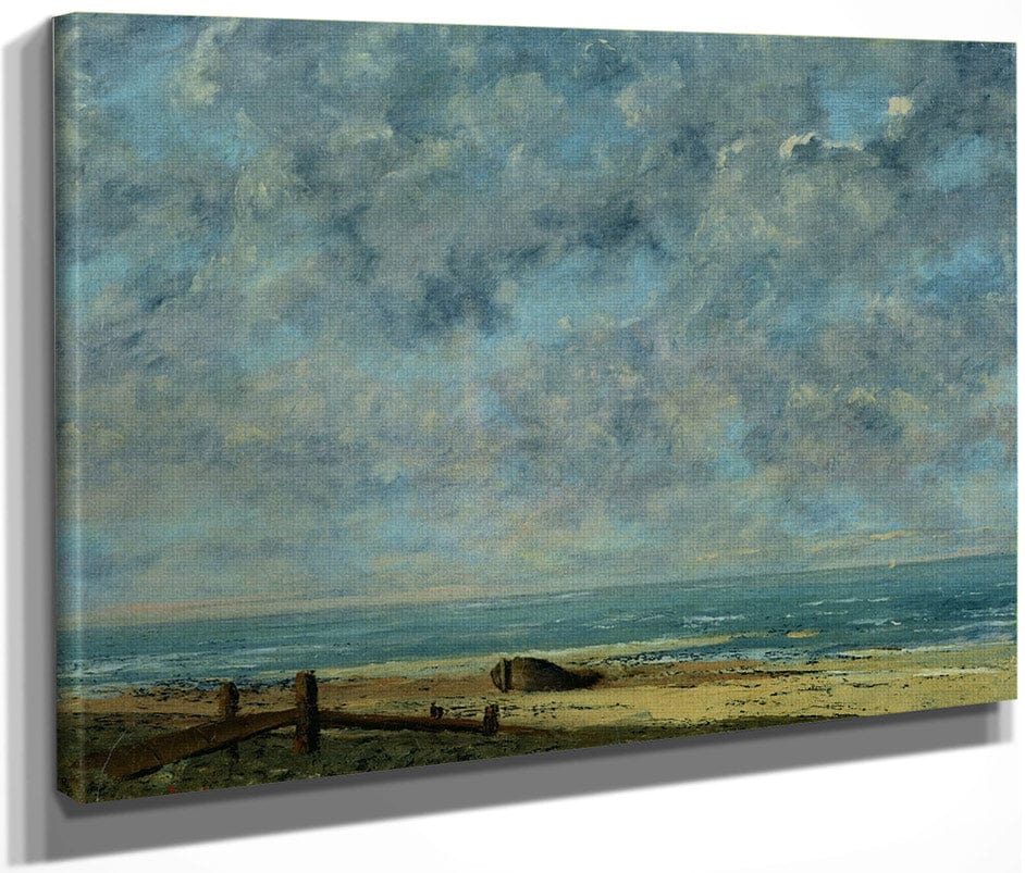 The Sea 1 By Jean Desire Gustave Courbet Fine Art Print