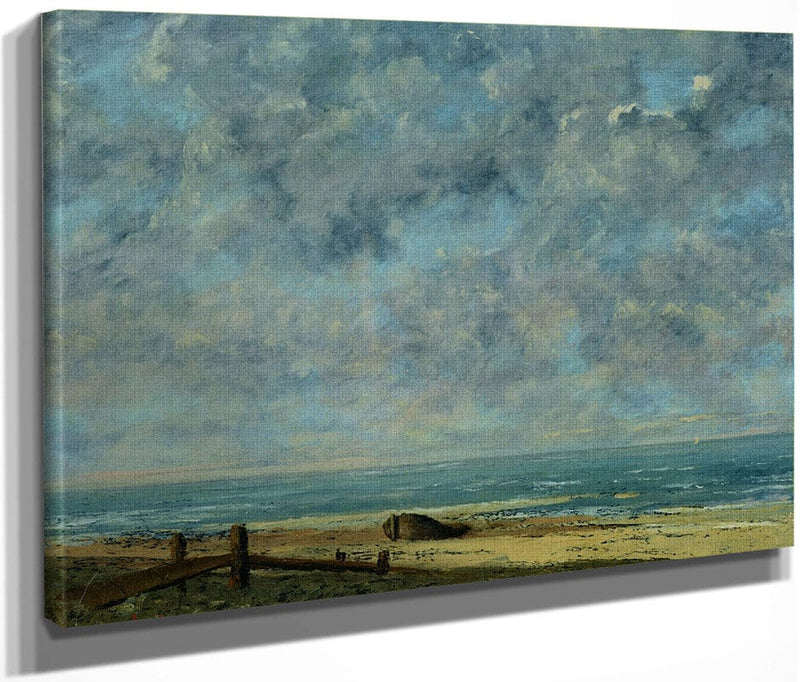 The Sea 1 By Jean Desire Gustave Courbet Fine Art Print