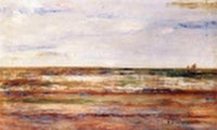 The Sea At Spawning Time By James Ensor Fine Art Print