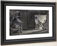 The Sea Rogues Moon Liberty Magazine Story Illustration 1928 By Norman Mills Price Fine Art Print