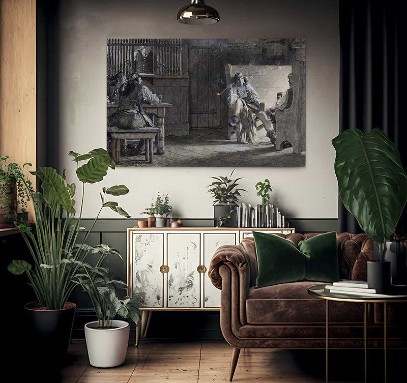 The Sea Rogues Moon Liberty Magazine Story Illustration 1928 By Norman Mills Price Fine Art Print