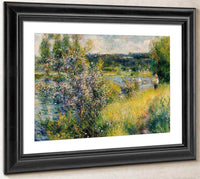 The Seine At Chatou By Pierre August Renoir Fine Art Print