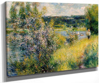 The Seine At Chatou By Pierre August Renoir Fine Art Print