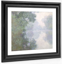 The Seine At Giverny, Morning Mists By Claude Monet Fine Art Print