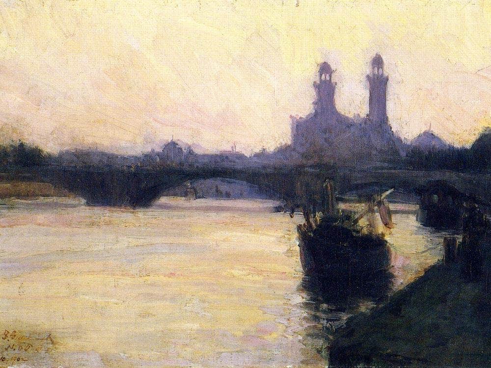The Seine By Henry Ossawa Tanner Fine Art Print