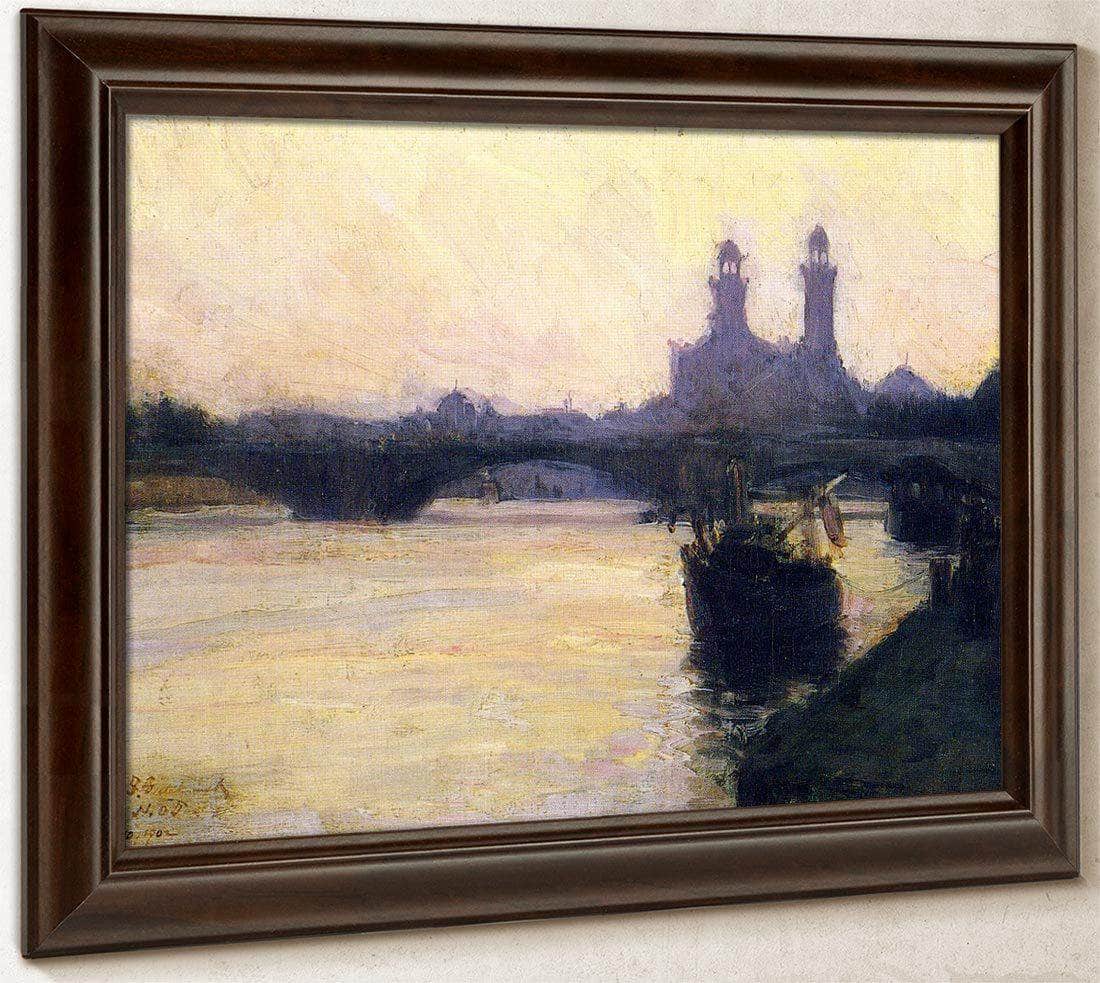 The Seine By Henry Ossawa Tanner Fine Art Print