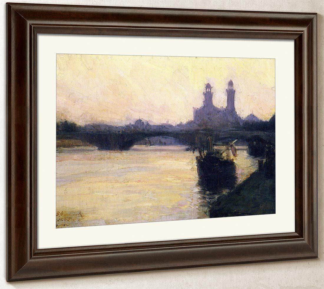 The Seine By Henry Ossawa Tanner Fine Art Print