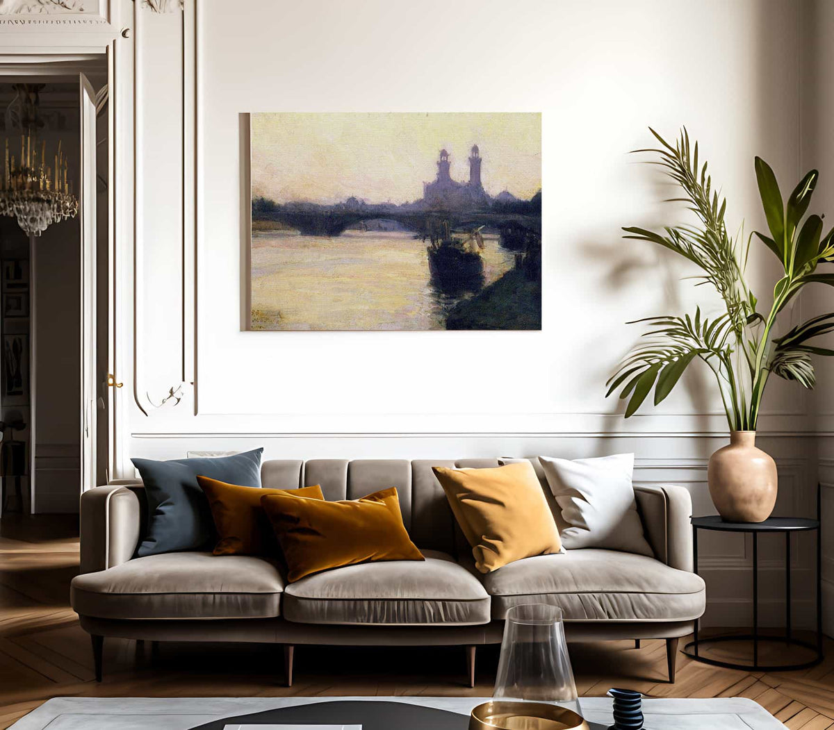 The Seine By Henry Ossawa Tanner Fine Art Print