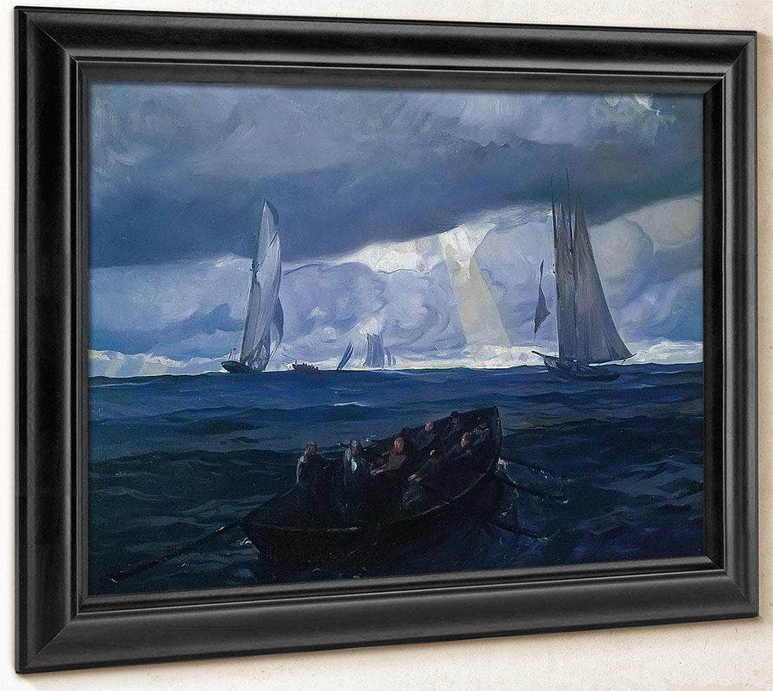The Seiners By Rockwell Kent Fine Art Print