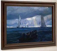 The Seiners By Rockwell Kent Fine Art Print