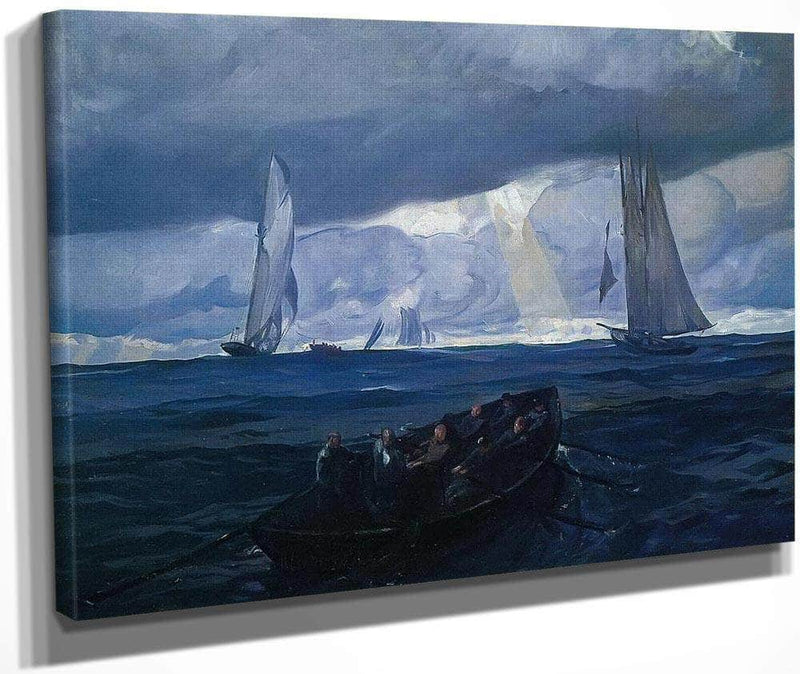 The Seiners By Rockwell Kent Fine Art Print