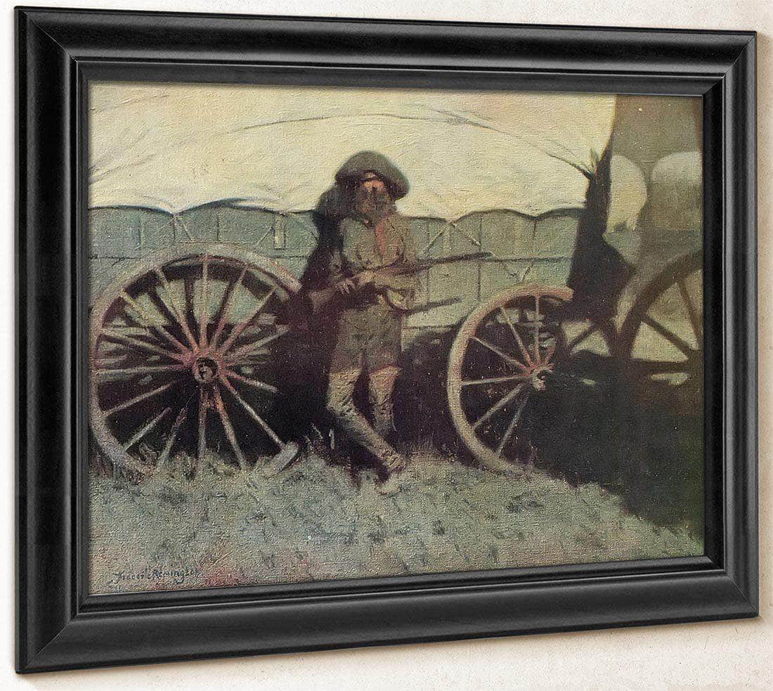 The Sentinel By Frederic Remington Fine Art Print