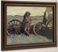 The Sentinel By Frederic Remington Fine Art Print