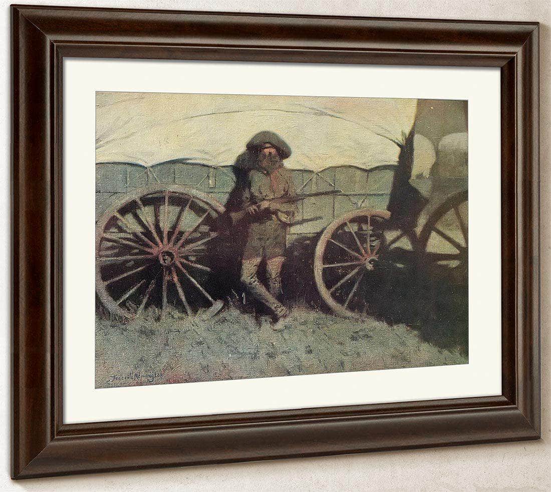 The Sentinel By Frederic Remington Fine Art Print