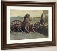 The Sentinel By Frederic Remington Fine Art Print