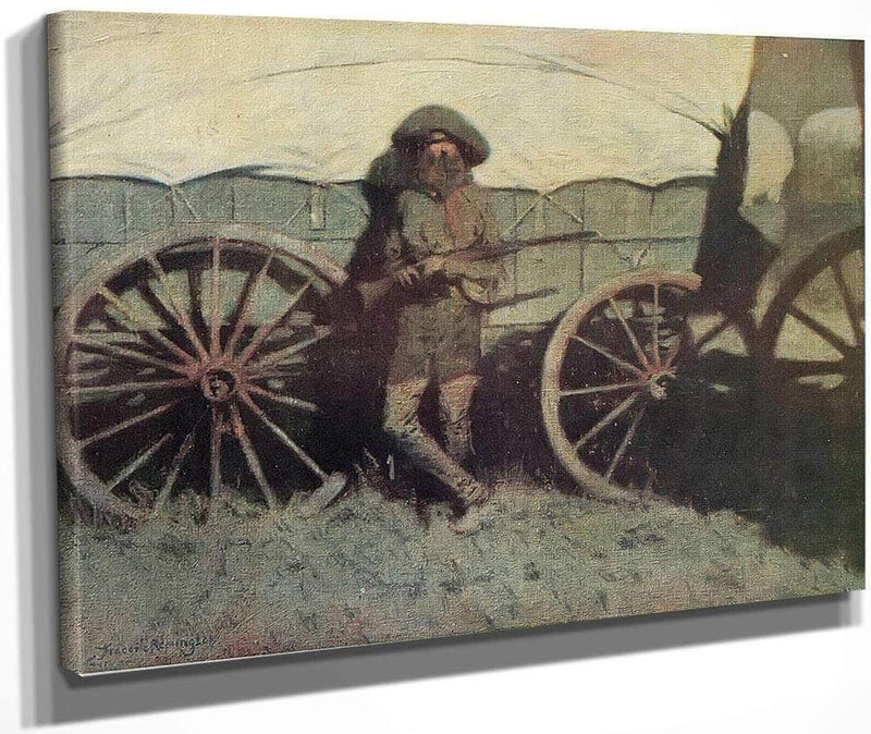 The Sentinel By Frederic Remington Fine Art Print