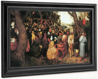 The Sermon Of St By Pieter Bruegel Fine Art Print
