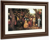 The Sermon Of St By Pieter Bruegel Fine Art Print