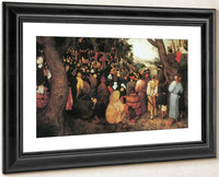 The Sermon Of St By Pieter Bruegel Fine Art Print