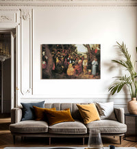 The Sermon Of St By Pieter Bruegel Fine Art Print