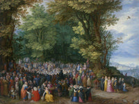 The Sermon On The Mount By Jan Brueghel The Elder Fine Art Print