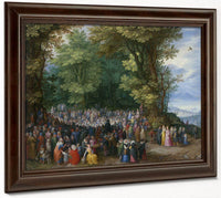 The Sermon On The Mount By Jan Brueghel The Elder Fine Art Print