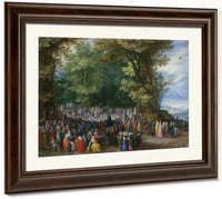The Sermon On The Mount By Jan Brueghel The Elder Fine Art Print