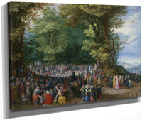 The Sermon On The Mount By Jan Brueghel The Elder Fine Art Print