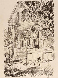 The Service Flag By Childe Hassam Fine Art Print