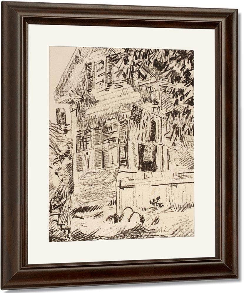 The Service Flag By Childe Hassam Fine Art Print